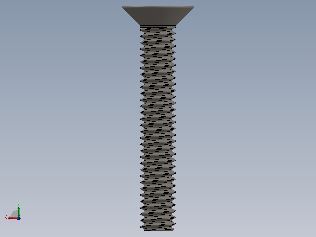 Screw_ISO_10642_M2x16_A2.SLDPRT后视图