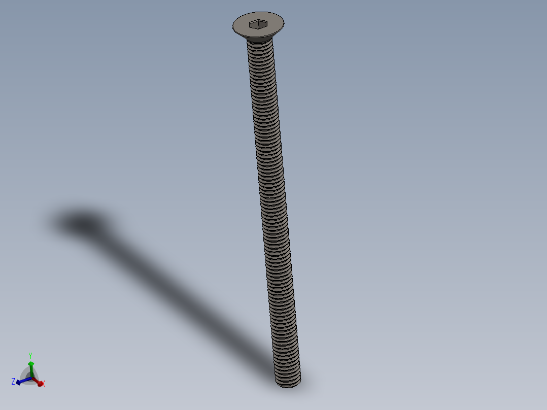 Screw_ISO_10642_M5x80_A2.SLDPRT主视图
