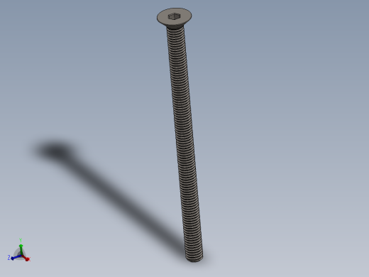 Screw_ISO_10642_M5x80_A2.SLDPRT主视缩略图