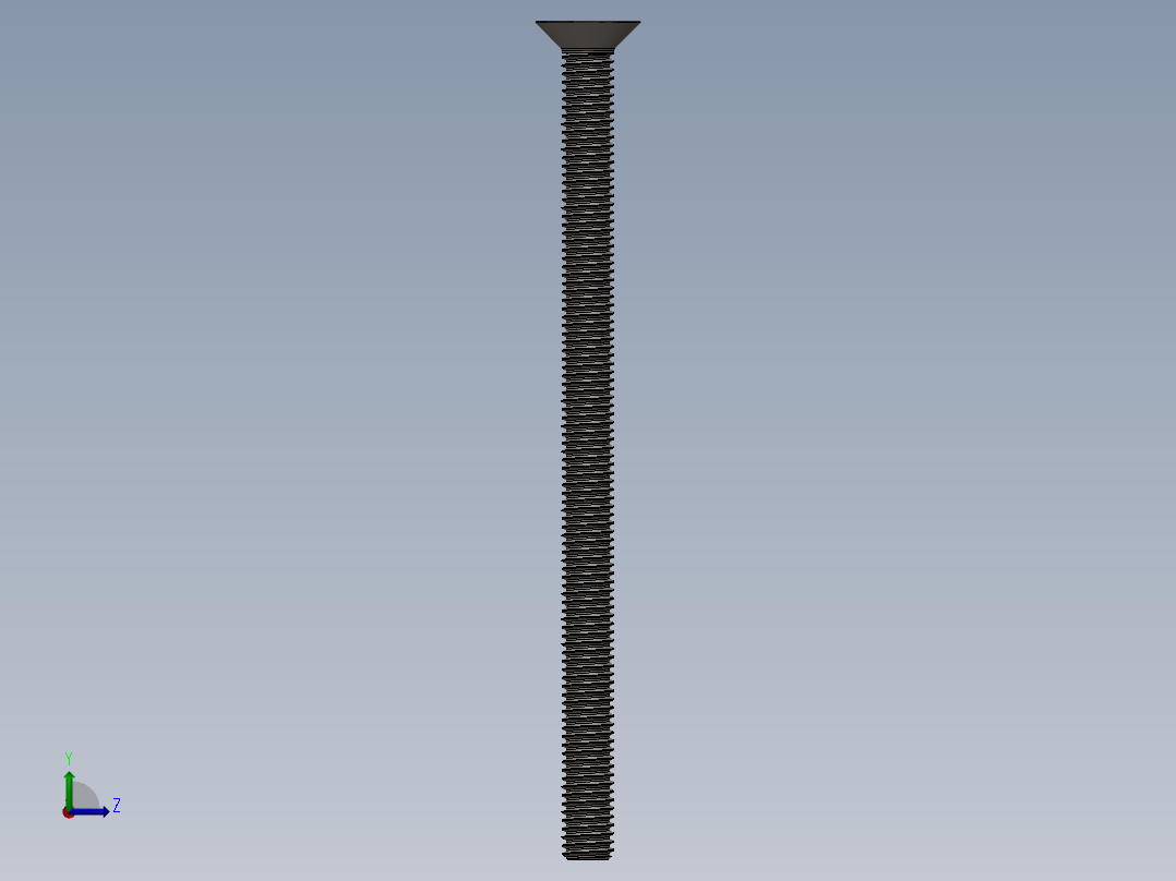 Screw_ISO_10642_M5x80_A2.SLDPRT左视图
