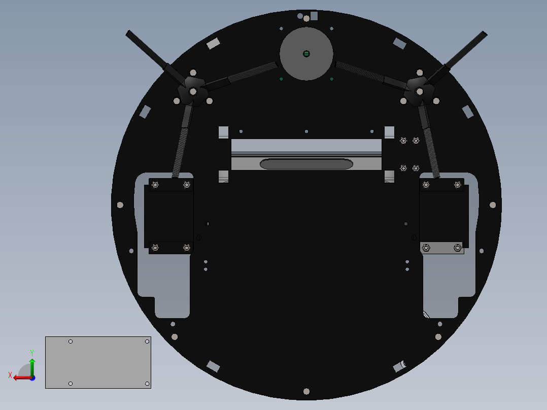 吸尘器(24)后视图