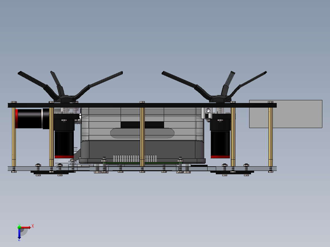 吸尘器(24)俯视图