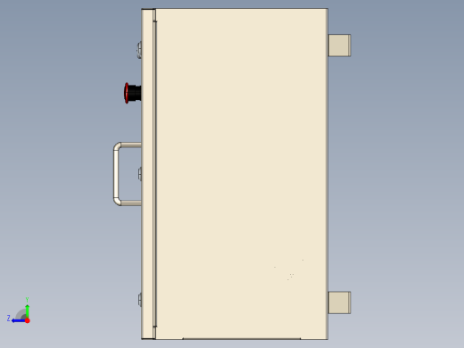 电气控制柜20kw-pdu-panel-1 1 STP IGS右视缩略图