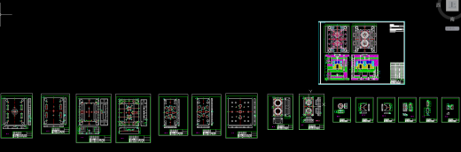 圆形端盖塑胶模具缩略图