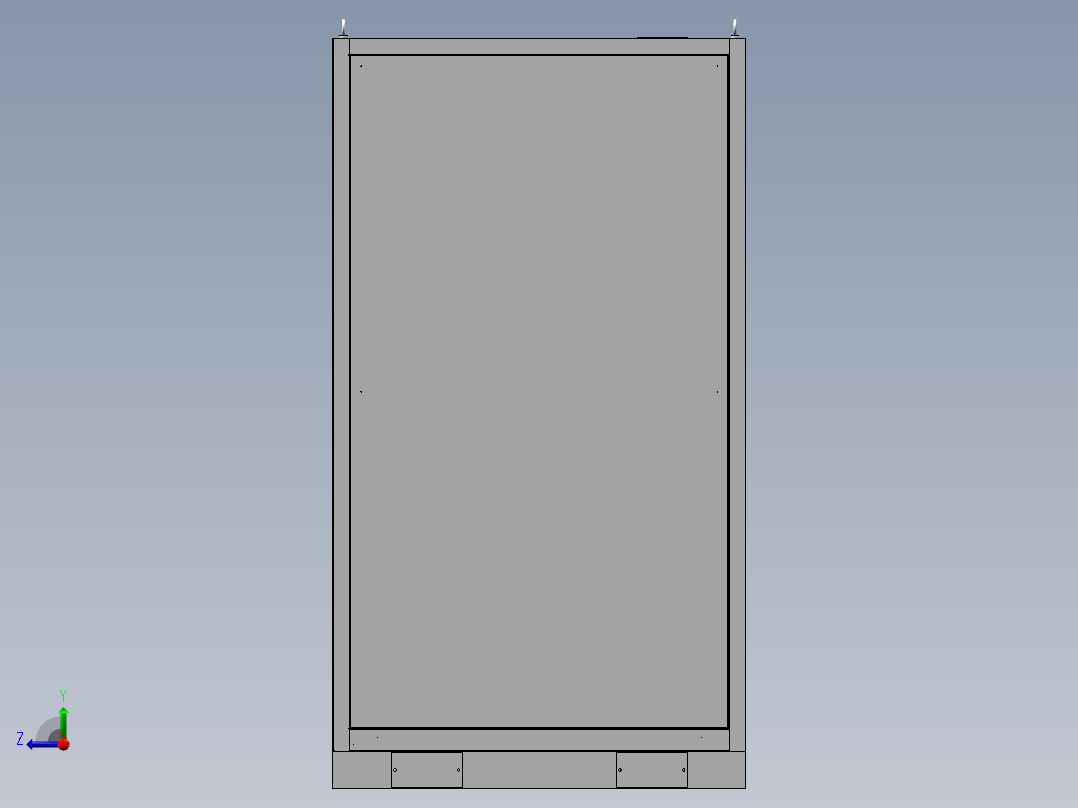032 强电柜后视图