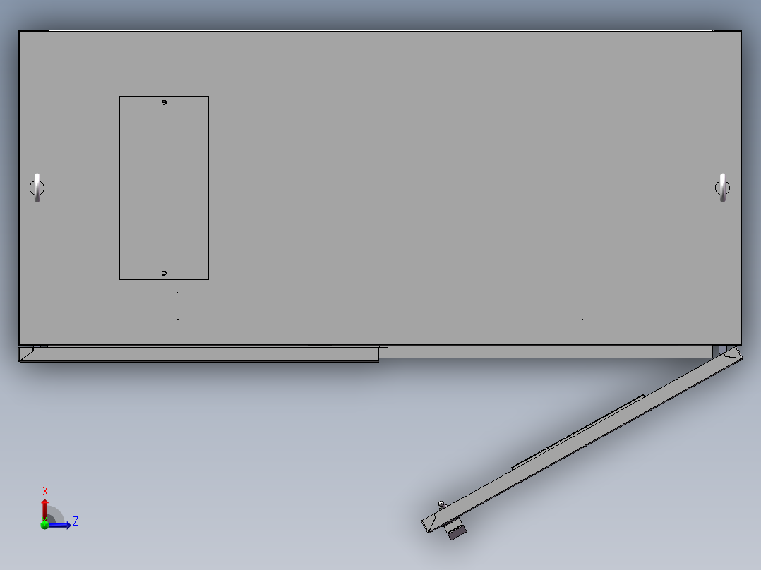 032 强电柜俯视图
