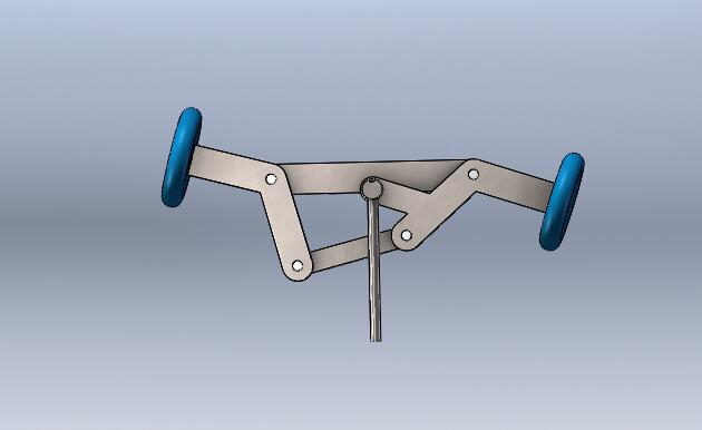载物爬楼梯运输车的结构设计3D(含说明书)