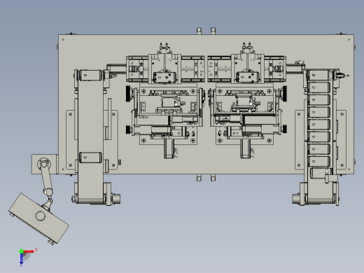 圆弧打磨智能一体机俯视缩略图