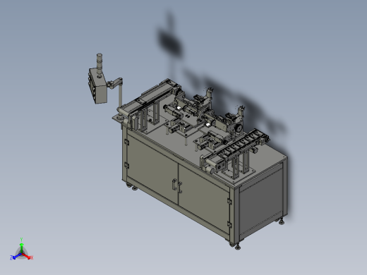 圆弧打磨智能一体机正等轴测缩略图