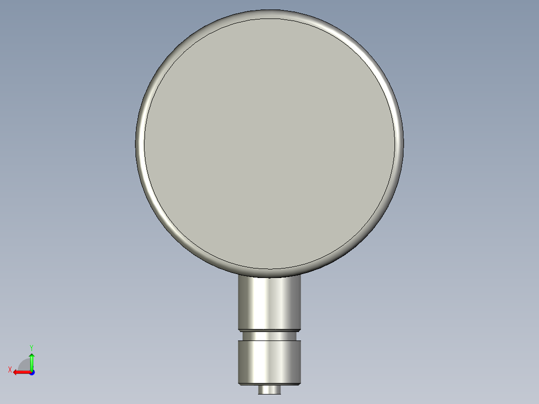 CQVP压力表Y-400后视图