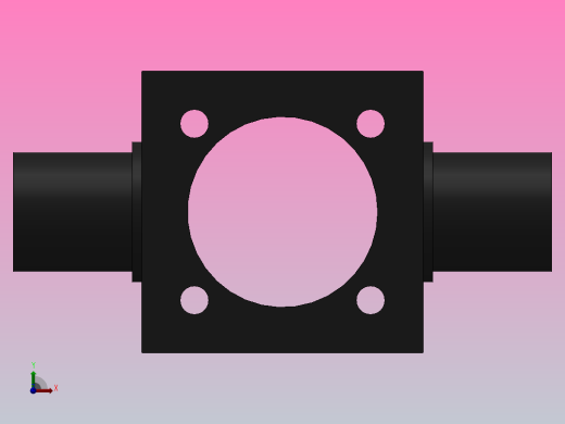 TC中间铰轴[40]气缸附件前视缩略图