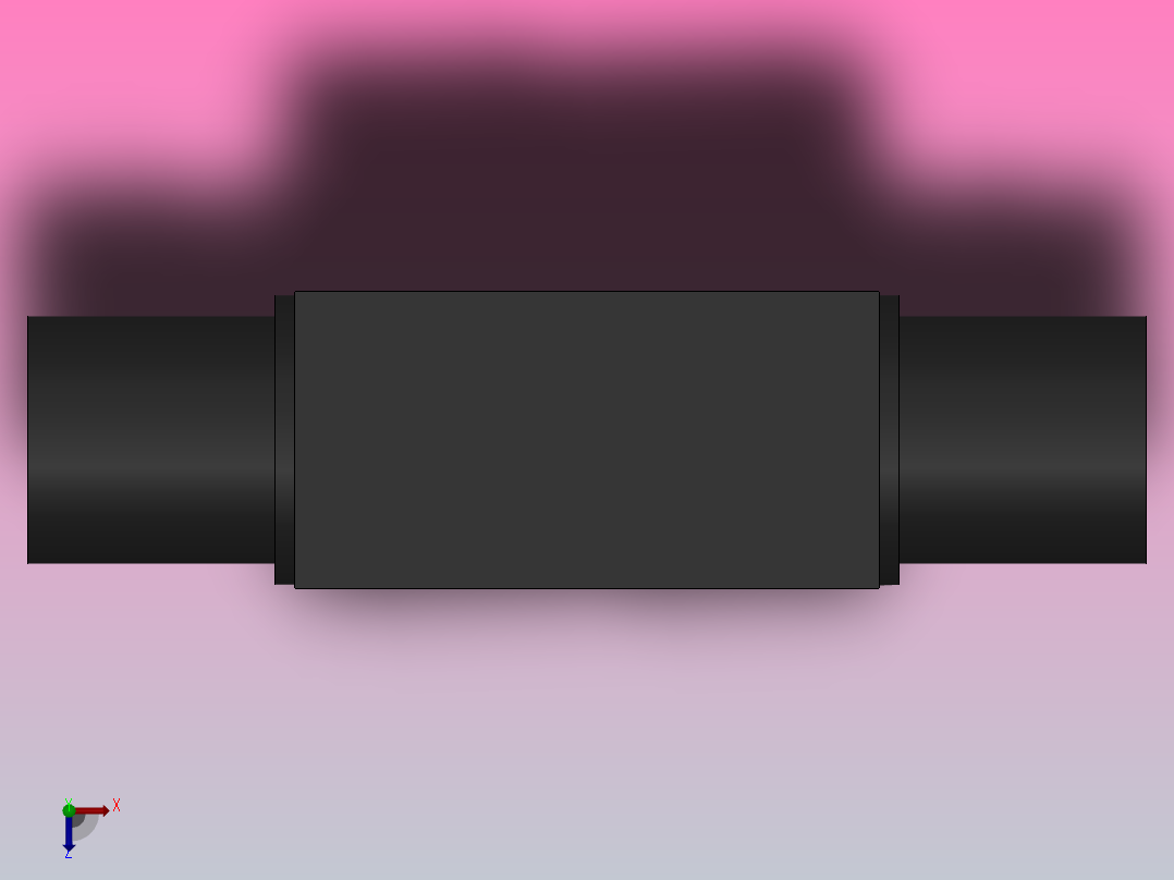 TC中间铰轴[40]气缸附件俯视图