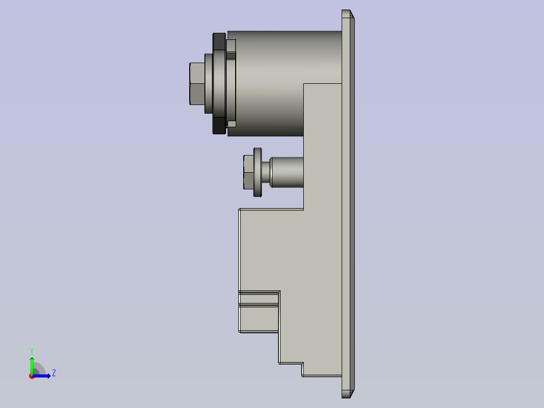 men-门把手-带锁-01-03-02-090101-新33左视图