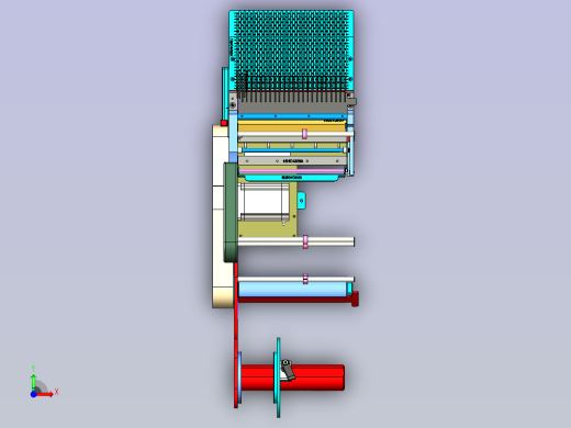 自动脱标机构前视缩略图