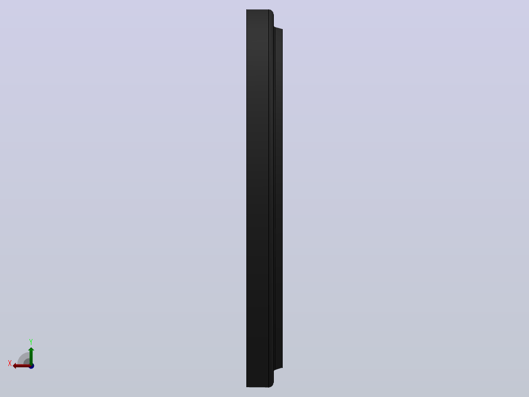 AH型ULTRATHAN金属骨架防尘圈(JIS)[AH110AZ5071]主视图