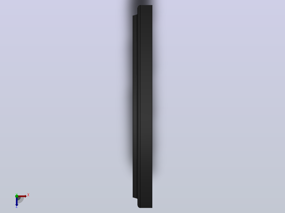 AH型ULTRATHAN金属骨架防尘圈(JIS)[AH110AZ5071]俯视图