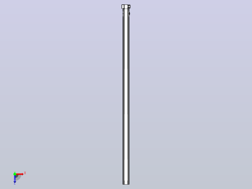 皮带直线轴半封闭可选导轨TPA-HNB-105D-90-L2700-RP-C-P20-N3俯视缩略图