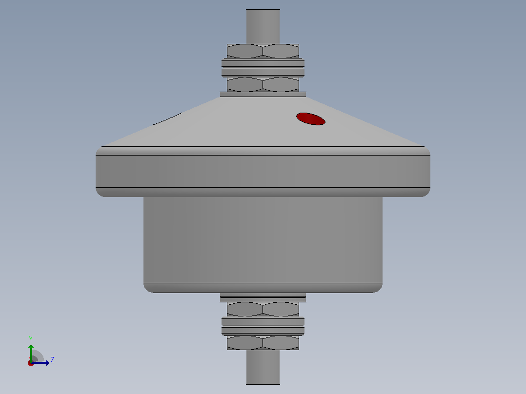 JB0-220v 380v 500V 0.22KV低压避雷器[JBO-0.5]左视图