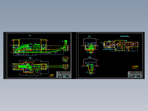 PCF2018破碎机工艺布置图