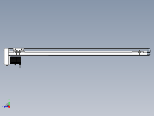 Toyo东佑达直线模组-ETH10-1050-BM-200W右视缩略图