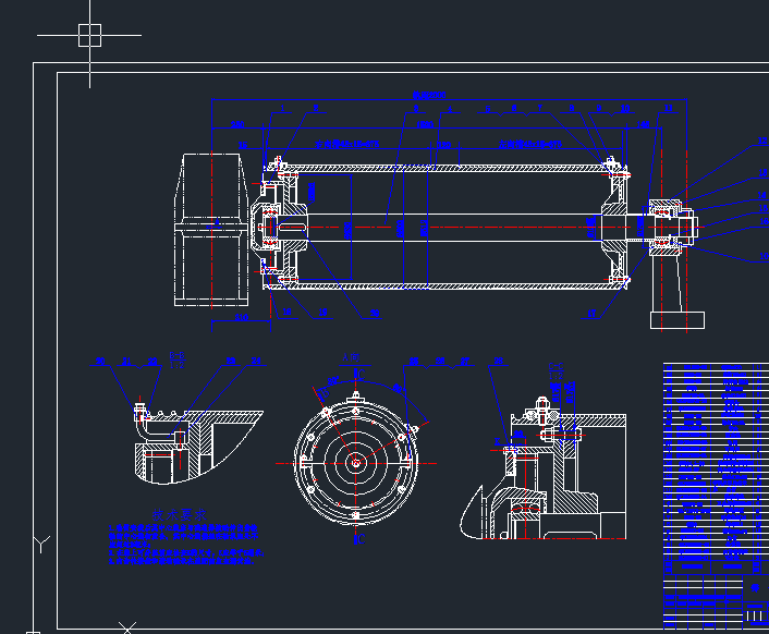 20-5t桥式吊钩起重机【优秀含CAD图纸】