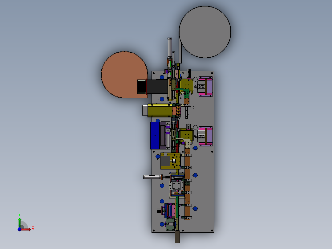 B5_一种方针散端插针机前视图
