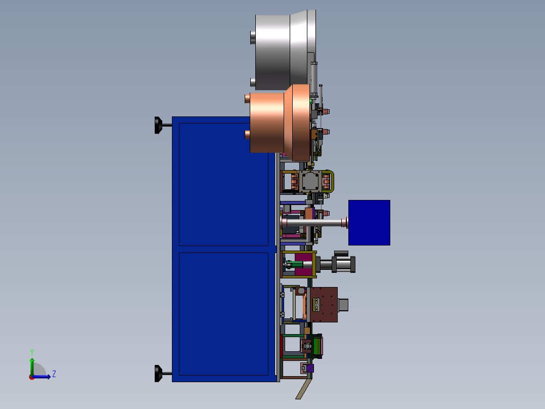 B5_一种方针散端插针机左视图