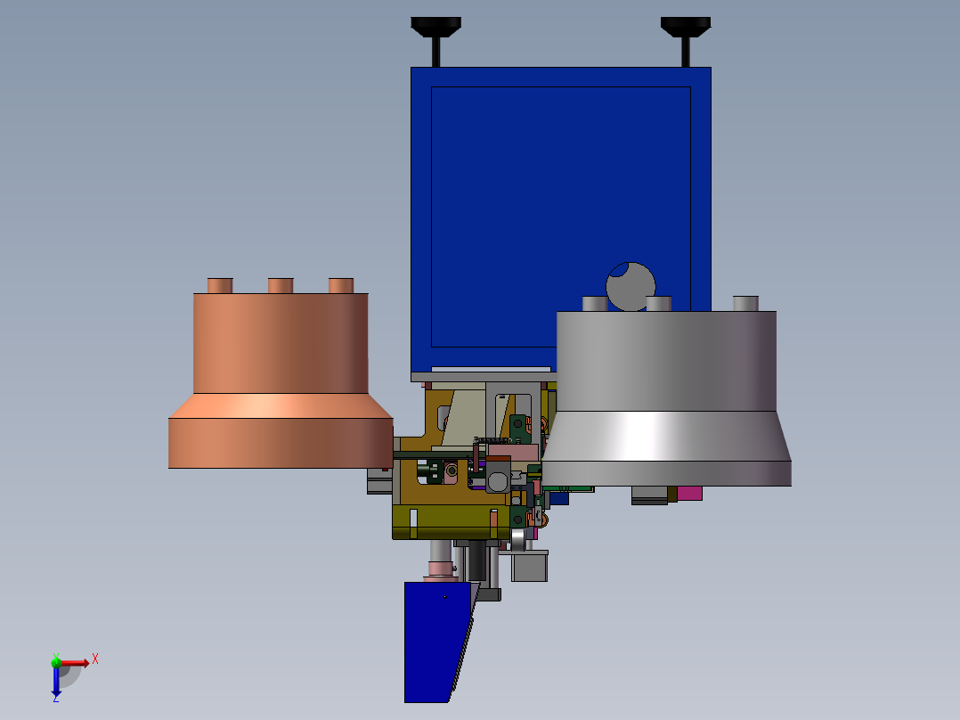 B5_一种方针散端插针机俯视图