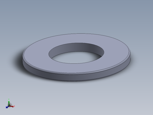 SAE平垫圈-FLAT WASHER SAE 0.5625.SLDPRT