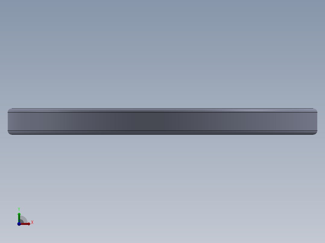 SAE平垫圈-FLAT WASHER SAE 0.5625.SLDPRT前视图