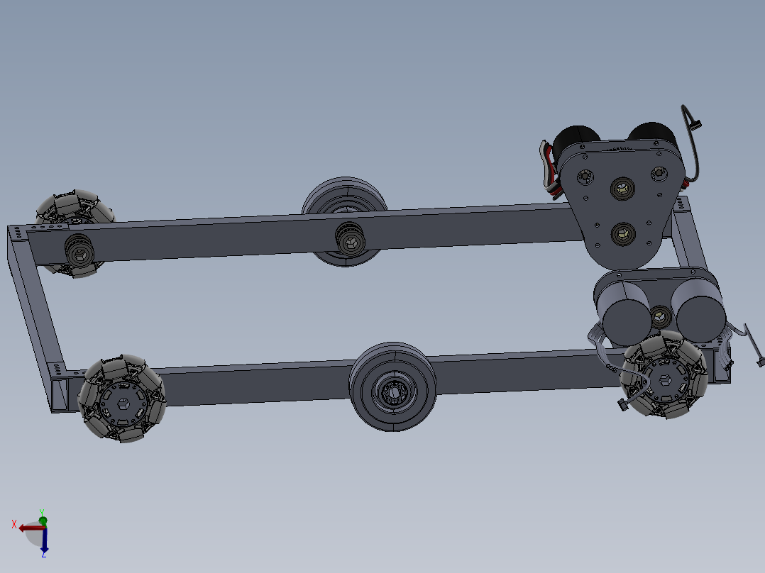 全向轮 底盘 (9)