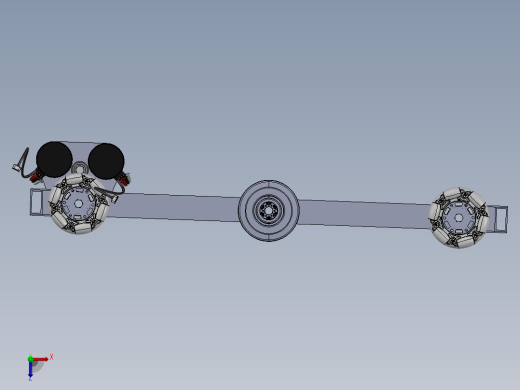 全向轮 底盘 (9)俯视缩略图