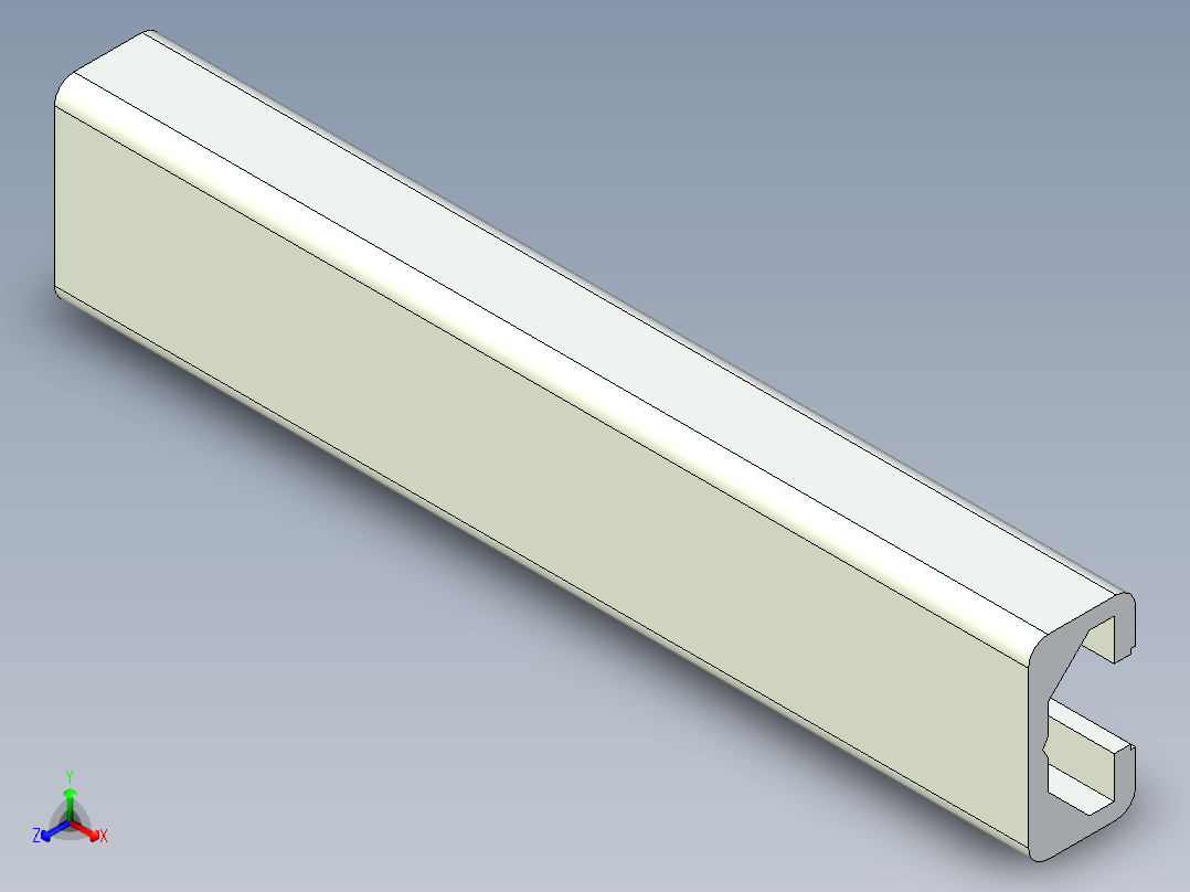 型材-BR 11X20 KJN992476.STEP正等轴测图