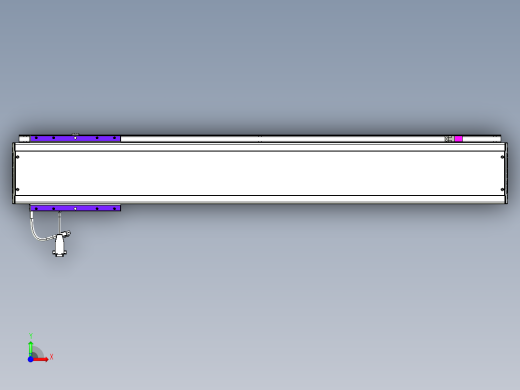 威洛博VL系列直线电机模组-VL14S3-S850前视缩略图