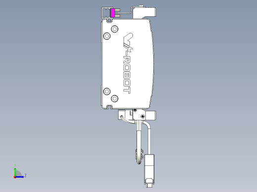 威洛博VL系列直线电机模组-VL14S3-S850左视缩略图