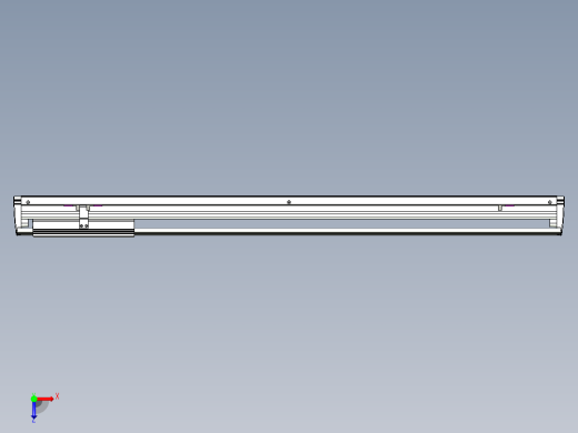 威洛博VL系列直线电机模组-VL14S3-S850俯视缩略图