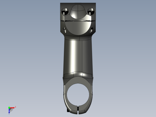 山地车自行车把立31.8毫米俯视缩略图