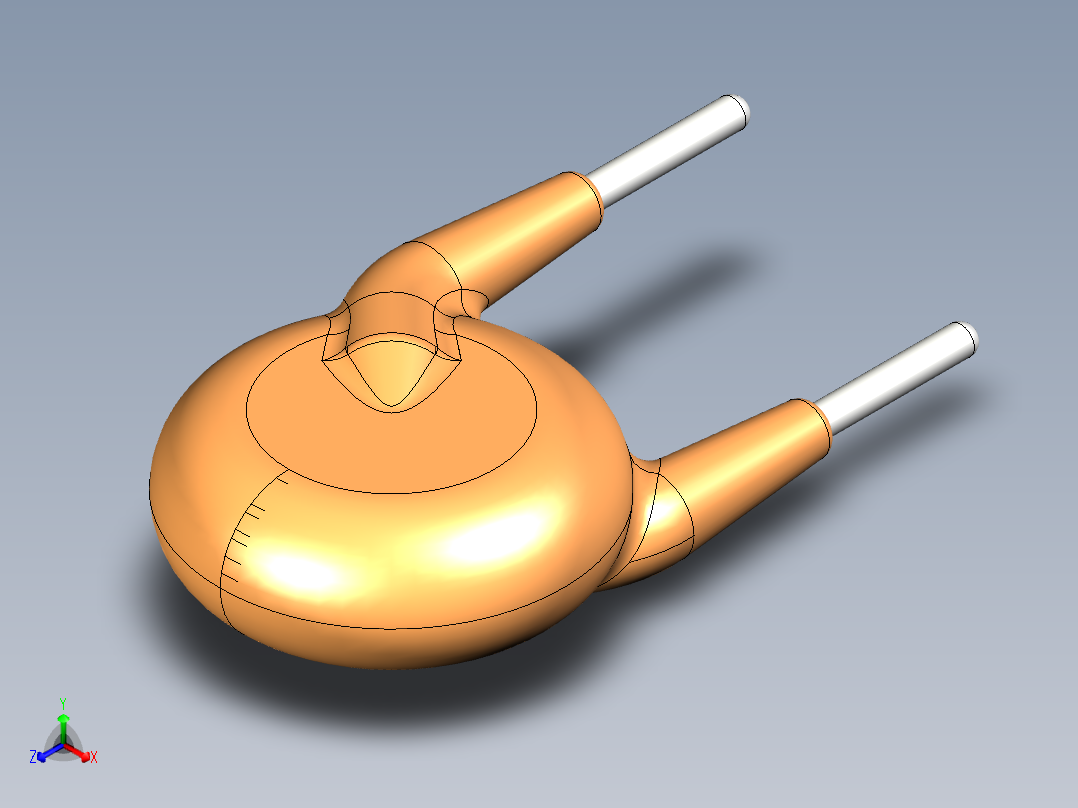圆盘变阻器7.5毫米间距5毫米，带4.5毫米