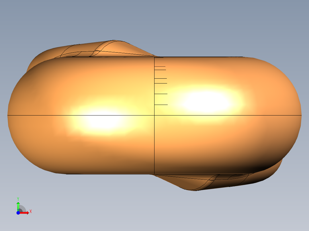 圆盘变阻器7.5毫米间距5毫米，带4.5毫米前视图