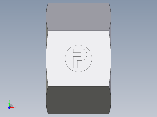 卡套式工业通用硬管接头EO_Nut_EO_24__Cone_end_M20SCFX前视缩略图