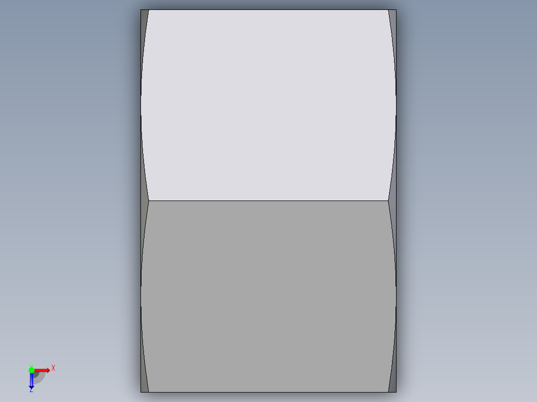 卡套式工业通用硬管接头EO_Nut_EO_24__Cone_end_M20SCFX俯视图