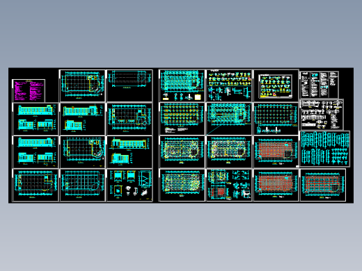施工组织设计（含建筑图，结构图，施工进度计划表，施工平面布置图，施工组织设计论文）