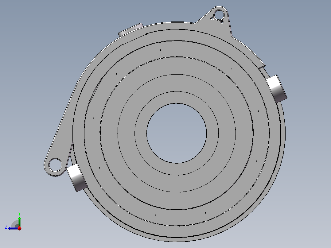 挤压筒组件260+24.5.8+002右视图
