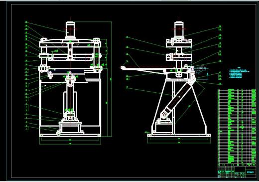 V形钢板折弯机设计含CAD+说明书缩略图