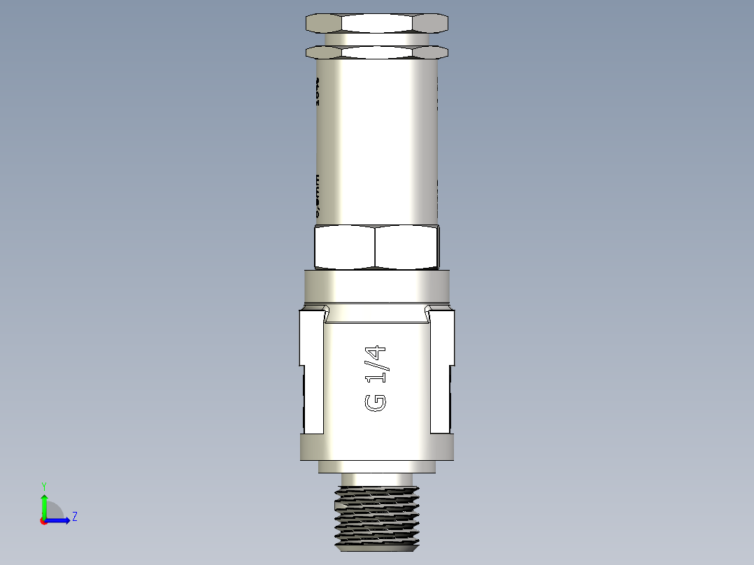 低温安全阀，不锈钢角阀，PN63左视图
