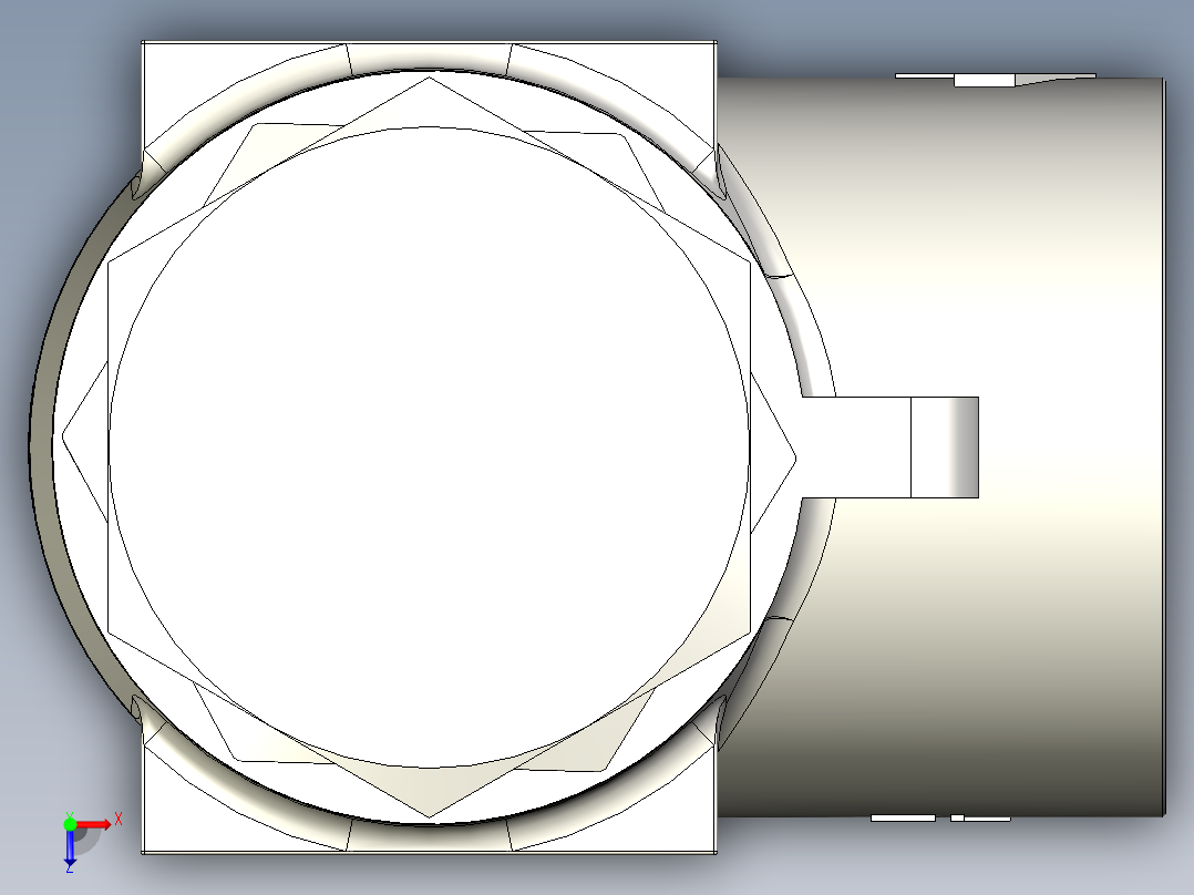 低温安全阀，不锈钢角阀，PN63俯视图