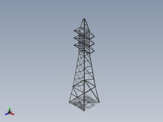 电源线正等轴测缩略图