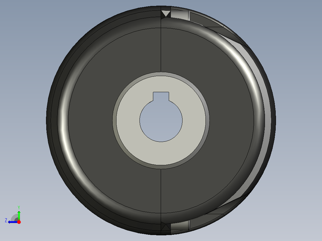 联轴器 (43)右视图