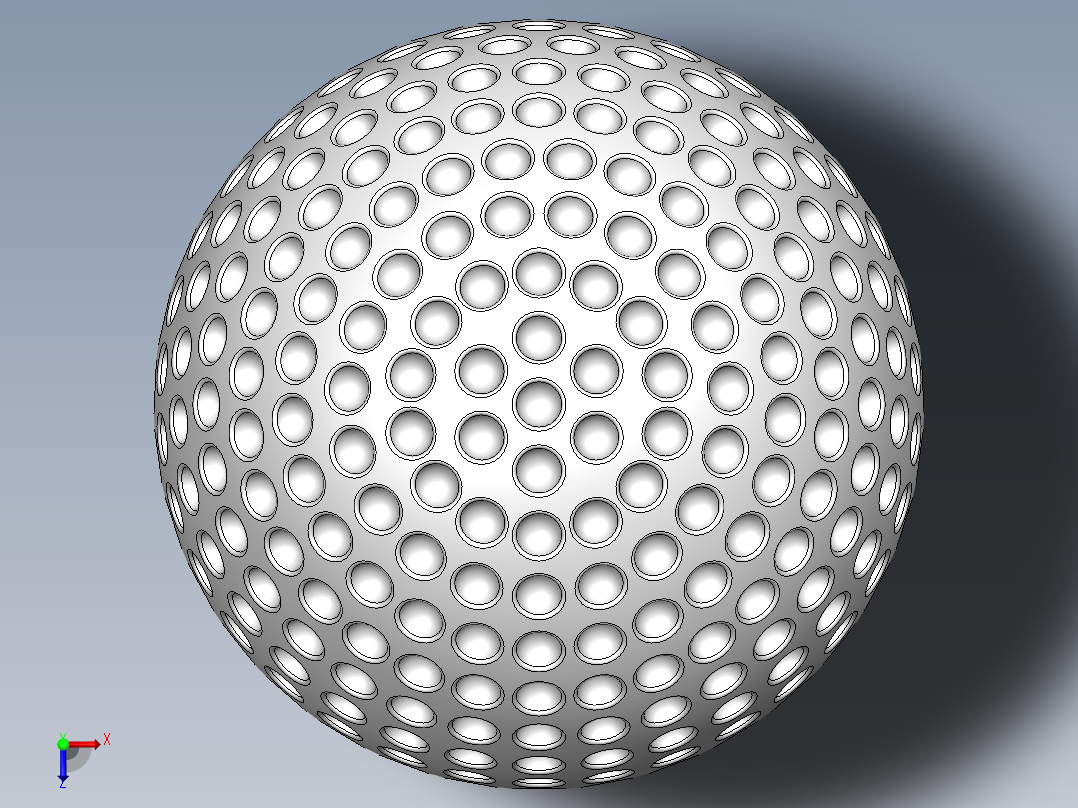 高尔夫球31俯视图