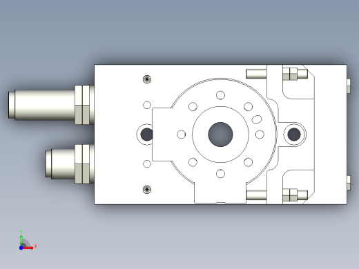 旋转气爪PRC40ST-90前视缩略图